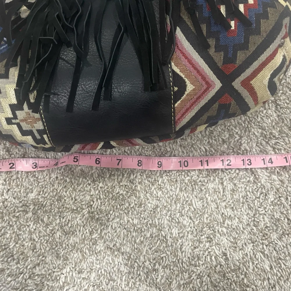 Montana West Multicolor Geometric Hobo Bag - Picture 4 of 8